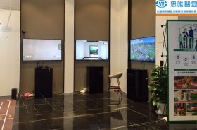 湖北壁掛廣告機(jī)-武漢綠地理想城