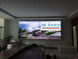 液晶拼接屏-裕陽大廈會議室55寸3.5mm3X4